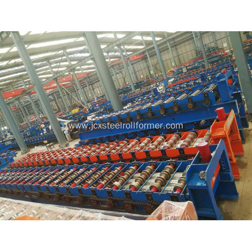 Galvanised Steel Roofing Sheet Roll Forming Machine